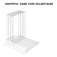 Support universel 8-en-1 pour disques de jeux PS5/PS4/PS3/Wii U/Xbox, support de rangement pour cartes de jeux, support d'affichage pour cartes de jeux
