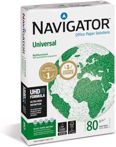 Papier pour photocopieuse Navigator Premium multi-usage A4 80 g/m² blanc à vendre - Product Image 2
