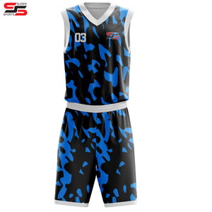 Uniforme de basket-ball sublimé de haute qualité uniformes de sport de basket-ball personnalisés grande taille maillot de basket-ball pour hommes - Product Image 6