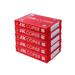 Venta caliente JK Copier A4, A3 copiadora/papel de copia 80 GSM 70 gsm impresora resma papel A4 proveedor Precio al por mayor