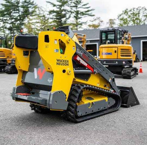 HIGH PRESSURE Wacker Neuson SM100 Mini Skid Steer Loader Diesel <b>Stand</b>-On Compact Loader with Bucket - Product Image 4