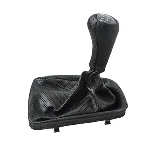 Pomo de palanca de cambios y funda de goma - 5 velocidades - con puntos - sin logotipo BMW Serie 3 E46 - Product Image 1