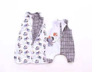 Jersey tejido de costura Starlight, cierre de cremallera de punto, suave, transpirable, ecológico, saco de dormir para recién nacido, regalo de verano para Baby Shower - Product Image 2