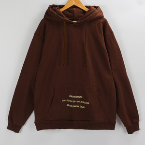 Sweatshirts à capuche surdimensionnés en coton biologique Sweatshirt à capuche pour hommes Sweatshirts à capuche pour hommes Sweatshirts à capuche personnalisés - Product Image 4