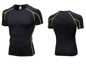 EU Size Elastic Quick Dry <b>Tight</b> <b>t</b> <b>Shirt</b> Men Dry Fit Sports Running Fitness Gym Wear Training Short Sleeve Plain <b>T</b>-<b>shirt</b> for men - Product Image 6