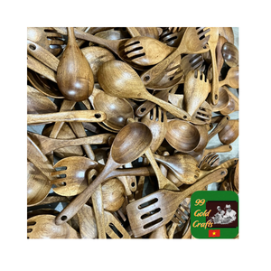 Cuillère en bois de qualité supérieure, ustensile de cuisine artisanal, ustensiles de cuisine naturels et écologiques, cadeau du Vietnam - Product Image 2