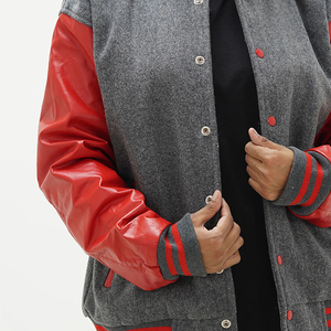 Chaquetas de Béisbol Varsity para Mujer al por Mayor, Chaquetas Cortavientos de Béisbol Varsity Personalizadas, Chaquetas de Invierno - Product Image 2