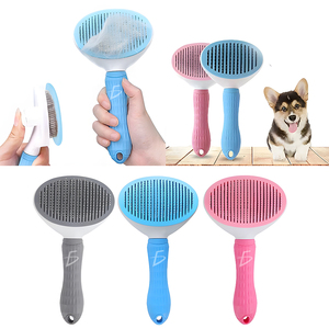 Comoda spazzola in plastica con setole per capelli lunghi o corti - Product Image 1