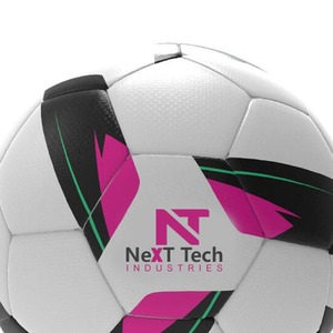 Next Tech Nouveau style Technologie hybride de football Ballon de match professionnel Matériau de texture en TPU Conception personnalisée et logo personnalisé - Product Image 5