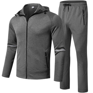 Ensembles de survêtements décontractés pour hommes de haute qualité, respirants, en polaire, pour l'hiver, avec motif tricoté imprimé, vente en gros - Product Image 4