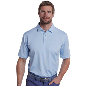 Logo personnalisé Luxe 88% Polyester 12% Spandex Haute Qualité Sublimation Rayé Sport Golf Wear Corporate Men t Shirt Golf Shirt - Product Image 3