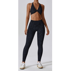 Personalized Design <b>Women</b> Yoga Shorts Solid Color Breathable Spandex/Nylon High Quality Fitness <b>Compression</b> Garments OEM Service - Product Image 1