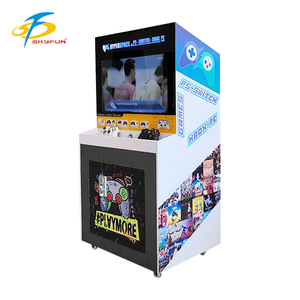 Máquina de juego de arcade comercial barata, edición de gabinete de madera para juegos de PC, máquina de juego 4K para 2 jugadores que funciona con monedas, ahorra mano de obra de <span class=keywords><strong>alquiler</strong></span> - Product Image 5
