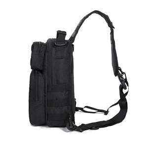 Bandolera Multibolsillo Ajustable, Ligera, Informal, Formal, Viaje Diario, Cremallera, Lona, Poliéster, Accesible para Móvil - Product Image 6