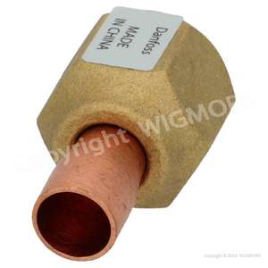 Adaptateur pour une utilisation avec les soupapes d'expansion Danfoss T 2/TE 2, 10mm 068-2061 - Product Image 2