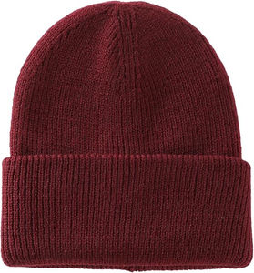 Gorro de Invierno de Punto con Letras de Color Sólido, Diseño de Moda 2026, de Lujo, Cálido, Unisex, Alta Calidad, Colores Personalizables, 100% - Product Image 3