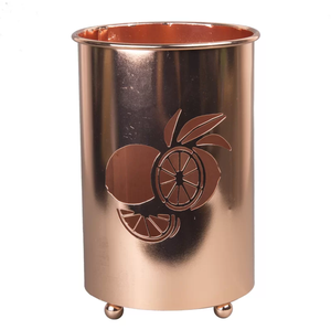 Shiny Polished Copper Ceramic Cutlery Holder Spoon Utensils for Kitchen Table Top Dining Restaurant Use - Product Image 5