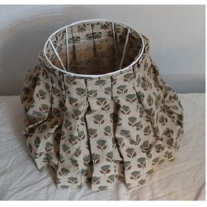 โคมไฟกระดาษ LED แบบพับได้ทำด้วยมือสำหรับตกแต่งบ้านโป๊ะโคมกระดาษสำหรับโคมไฟในกระโปรง Ikat - Product Image 5