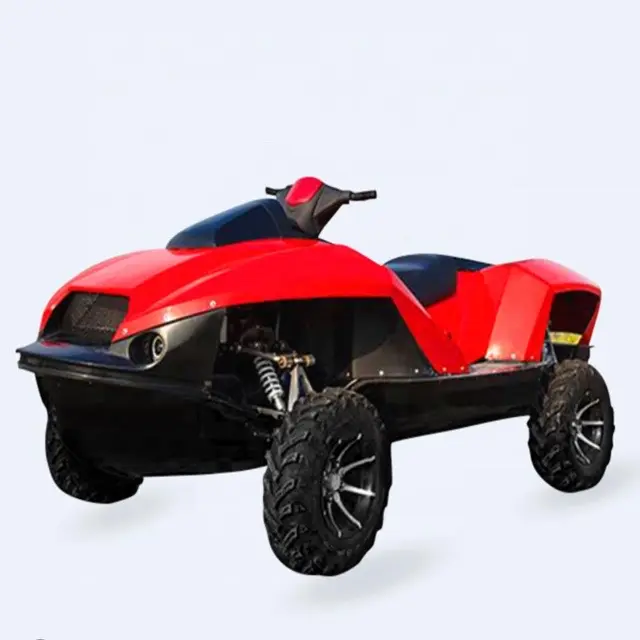 2022 2023 yeni Quadski elektrikli Off Road Atv su Quadski kullanılan amfibi araçlar motosiklet