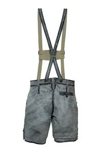 Shemax Trachten สั้นผู้ชาย lederhosen สีเทา - Product Image 2