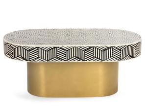 Meuble de qualité supérieure, table en incrustation d'os faite à la main, motif géométrique, pour une pièce moderne et luxueuse, qualité d'exportation, meubles d'Inde - Product Image 6