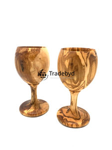 Tradebyd-Vaso de madera artesanal para hogares conscientes, vaso ecológico para comedor sostenible o decoración rústica moderna - Product Image 2