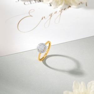 Bague de fiançailles en diamant pour femme - Style Union Céleste - Product Image 2