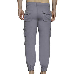 Nuevo diseño elegante logotipo personalizado pantalones de hombre antiarrugas secado rápido transpirable Material suave alta calidad ligero oscuro hombres - Product Image 3