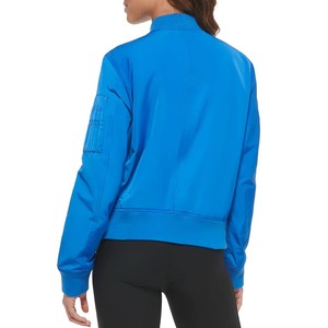 Custom Women Bomber <b>Jacket</b> Nylon <b>Lightweight</b> Streetwear Fashion Casual Outerwear OEM Manufacturer Factory Supplier - Product Image 4