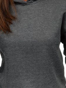 Sudadera con Capucha Casual de Felpa para Invierno, Estilo Holgado, con Hombros Caídos, Lavada, con Logotipo Personalizado, Venta al por Mayor de Fábrica - Product Image 3