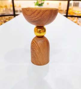 Quemador de Incienso de Metal al por Mayor, Quemador de Incienso de Metal Chapado en Oro para Decoración del Hogar, Juego de 2 Piezas a Precio de Mayoreo desde India - Product Image 4