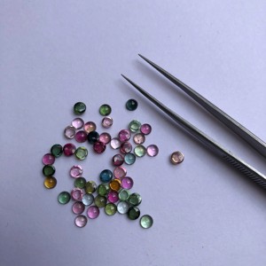 5mm Naturel Multi Tourmaline Lâche Calibré Cabochon IGI Certifié Bijou Création Fournisseur Acheter Prix De Gros Pierres Bijoux - Product Image 2