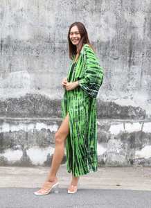 2024 New Sexy <b>Kimono</b> Dress Long <b>Kimono</b> Robe Summer Unisex <b>Kimono</b> Tall Women Vacations Holiday Look Tie Dye <b>Beach</b> <b>Kimono</b> - Product Image 3