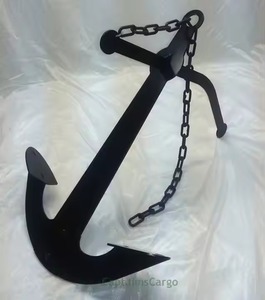 Sculpture d'ancre en laiton, objet décoratif nautique pour la maison, le bureau, la table, décoration sur le thème maritime - Product Image 5