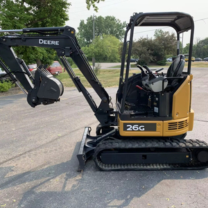รถขุดขนาดเล็ก John Deere รุ่น 26G มือสอง ใช้ชิ้นส่วนไฮดรอลิก Eaton ใช้ร่วมกับ JCB Kubota ได้ ปี 2020 รับประกัน 1 ปี ลดราคา - Product Image 1