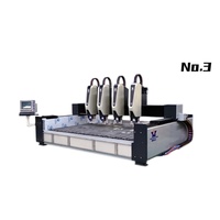 Máquina de Grabado y Tallado de Piedra Jinzuan 3015T-4D de 3 Ejes, Router CNC para Granito