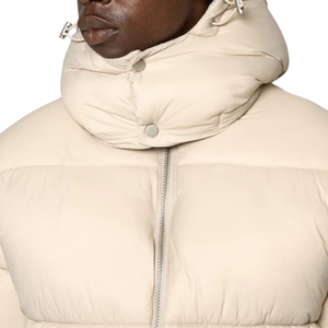 Veste matelassée à capuche de qualité supérieure pour femmes hiver épaississement nouveau manteau brillant avec col montant grande taille Couple vêtements - Product Image 4