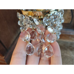 Elegant Handmade Crystal Beads Votive <b>Tea</b> Light Candle Holder Medium Round Size Quality Christmas Valentine's Day <b>Decoration</b> - Product Image 5