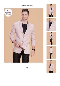 Mens Office Party Wear Coat <b>Blazer</b> Casual Formal Stylish <b>Smart</b> Fit Modern Fashion Apparel Collection - Product Image 3