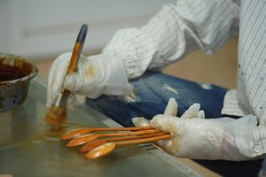 Meilleures ventes : Service de table en fonte laquée BLUE LOTUS avec cuillère, fourchette, couteau, baguettes, compatible lave-vaisselle, du Vietnam 2026 - Product Image 5