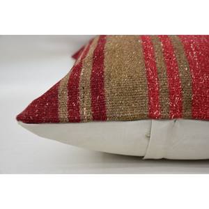 Multicolor Kilim Patchwork Wool Pillow 16x24 Inch Decorative Cushion Luxury Vintage <b>Fluffy</b> Leaves Pattern Portable <b>Bedding</b> - Product Image 4