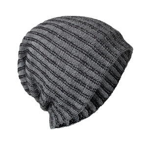 หมวกถักสีพื้นสไตล์วินเทจให้ความอบอุ่นใส่ได้ทั้งชายและหญิงหมวกบีนนี่ประดับ3D แนวสตรีทมีเอกลักษณ์ - Product Image 1