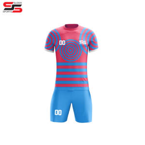Conjunto de camiseta de fútbol, número de nombre personalizado para hombres, uniforme de diseño personalizado para niños, kit de ropa de fútbol - Product Image 1