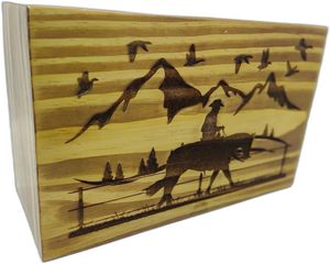 Urnes de cendres antiques décoratives uniques pour le corps humain Urnes funéraires Boîtes de rangement pour cendres Urnes solides et belles gravées en bois - Product Image 4