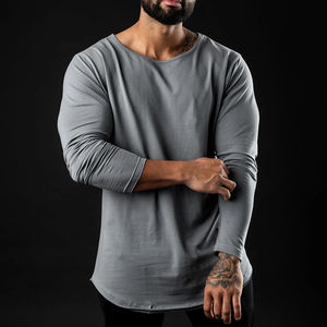 Luxe 100% coton t-shirt été décontracté grande taille personnalisé nouveau Design coupe ample petite goutte épaule impression solide sérigraphie - Product Image 3