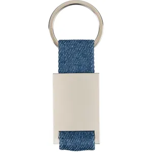 Portachiavi e Moschettoni Promozionali Personalizzati in Denim Ori, Gadget su Misura - Product Image 2