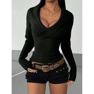 Women's Casual Winter <b>Cardigan</b> with Appliques Embroidery Lace & Bow Collar - Product Image 1