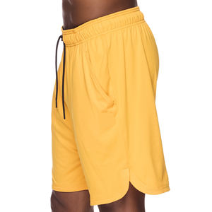 Shorts de sport tissés pour hommes, taille élastique, séchage rapide, shorts de course athlétiques avec poches, logo personnalisé OEM - Product Image 2