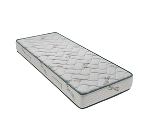 EVERGREENWEB Materasso in Aloe Singolo, Matrimoniale, King Size con Cuscini Inclusi, 20 cm di Altezza, in Memory Foam con Rivestimento in Tessuto Aloe, Prodotto in Italia - Product Image 1