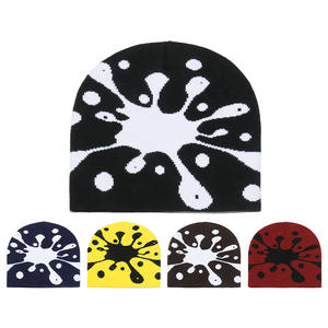 Bonnet d'hiver unisexe personnalisé avec logo jacquard intégral, tricoté, prêt pour le voyage, tissu courant 2026 - Product Image 6